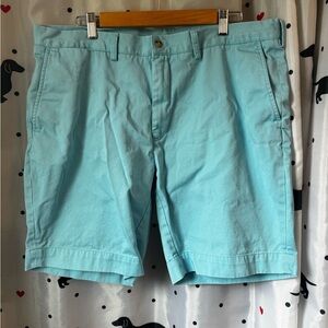 Ralph Lauren Blue Flat Front Shorts